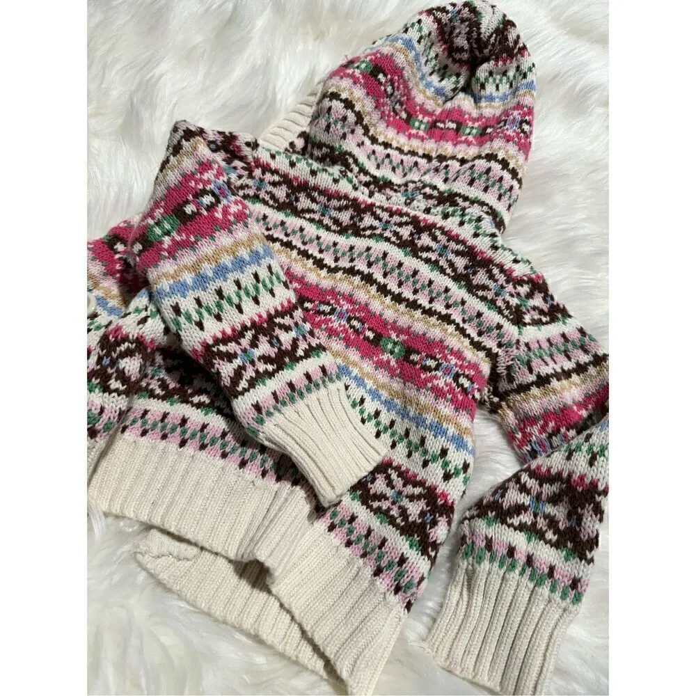 Genuine kids Oshkosh B’gosh hand knitted sweater 2t